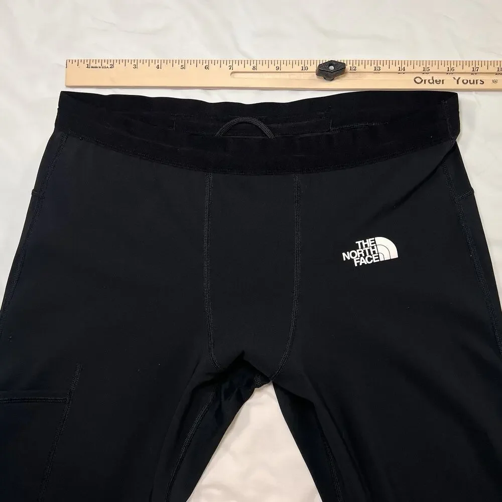 The North Face Winter Warm Pro Tights Mens Size XL Black Activewear Drawstring